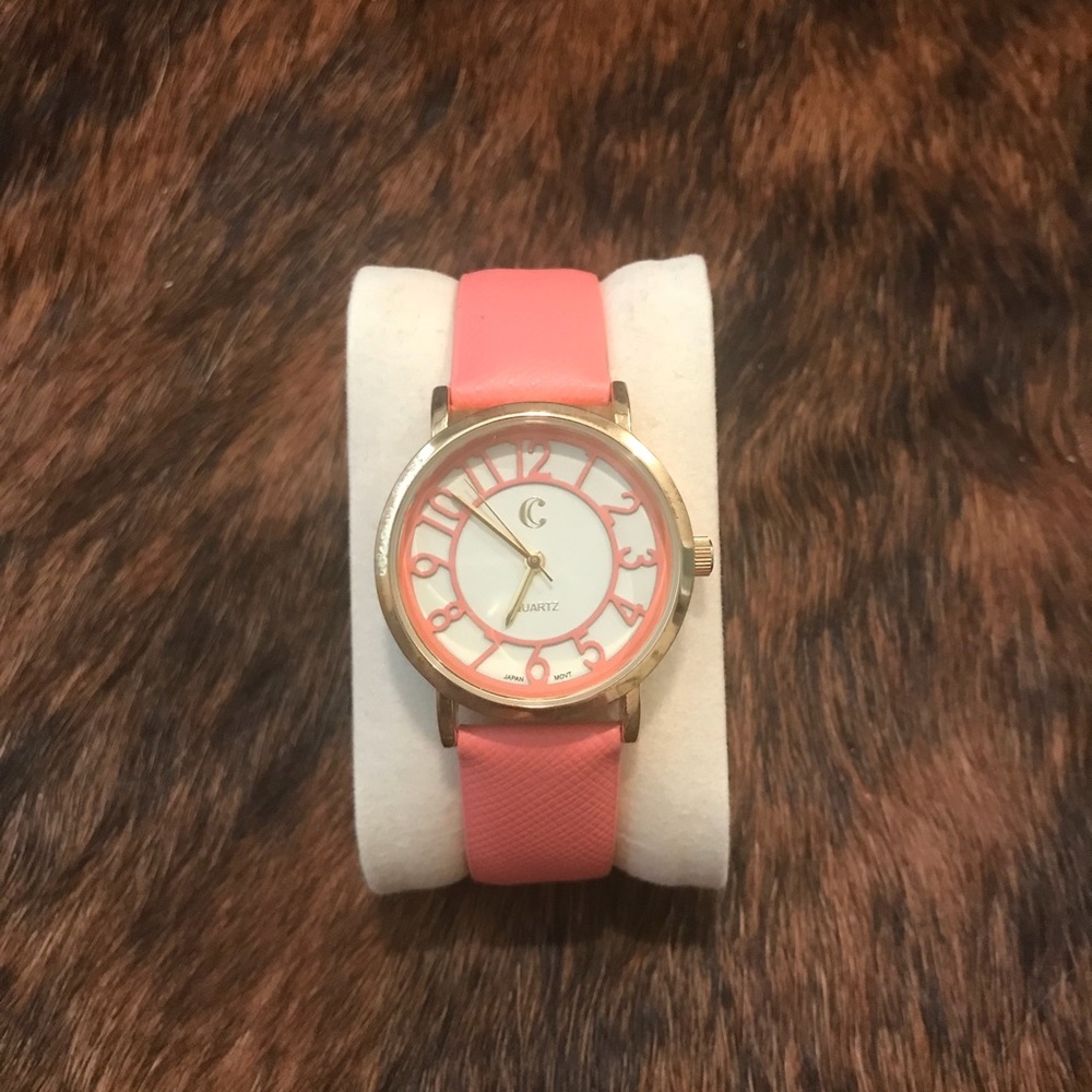 Pink watch